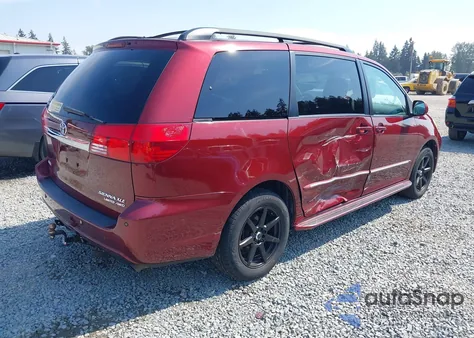 2004 Toyota Sienna Xle Limited из США, поврежденный, VIN 5TDBA22C24S009861